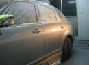 2009/12/28完成=ニッサンティーダラティオの車磨き、ガラスコーティング、ウインドフッ素コーティング